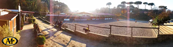 Panoramica storica del centro equestre